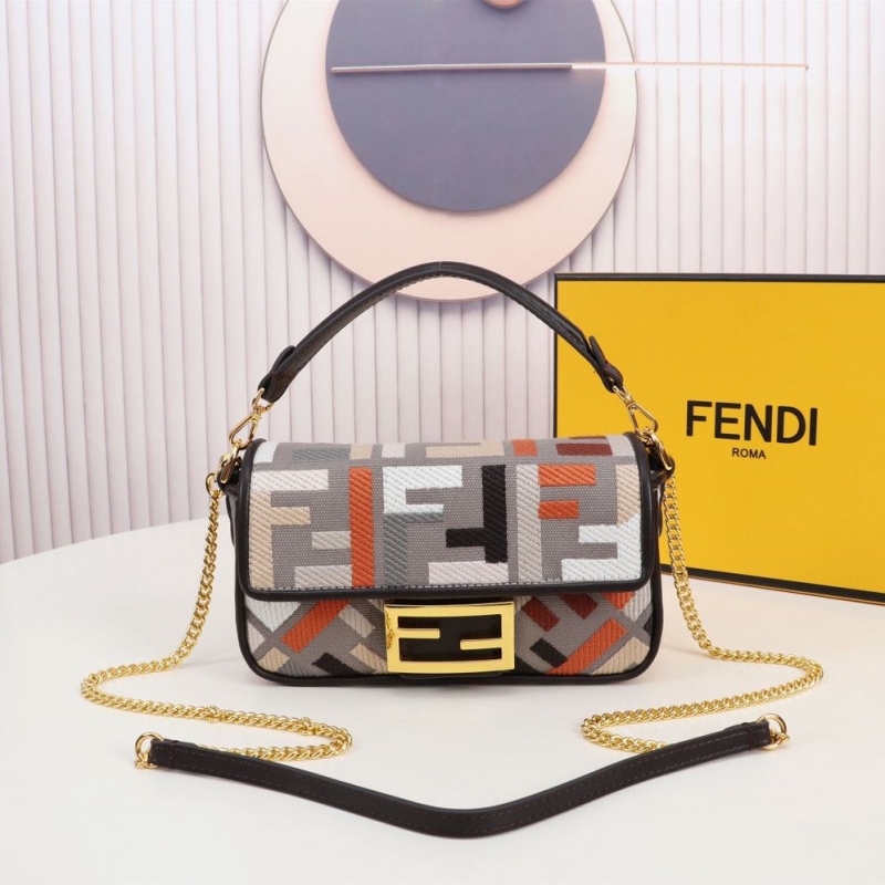 F**di top handle bags